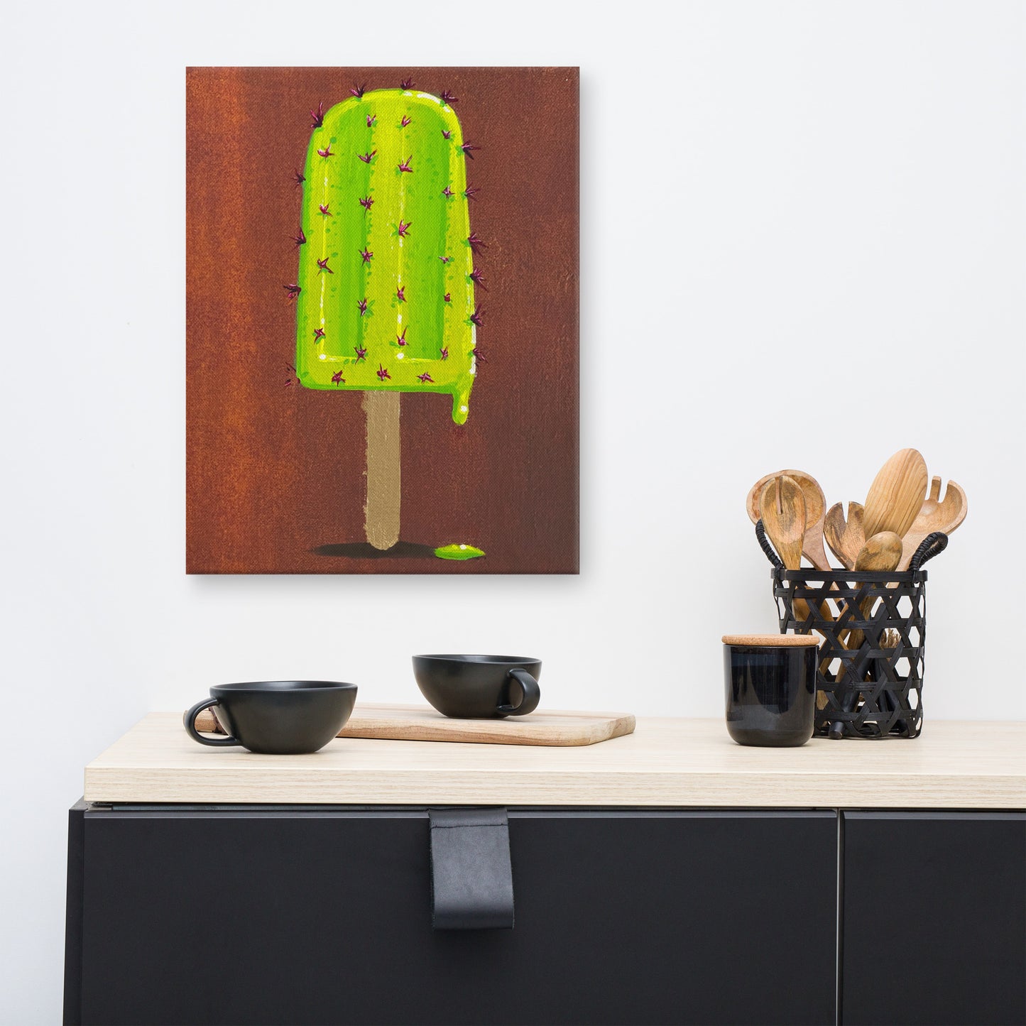 Prickly Pop by Ignacio Garcia | Wrapped Canvas