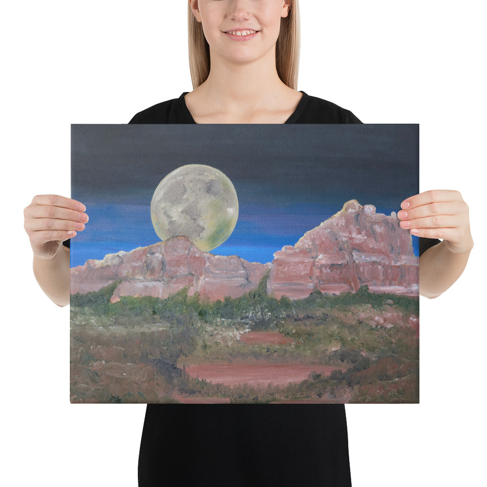 Supermoon by Steven Bye | Wrapped Canvas