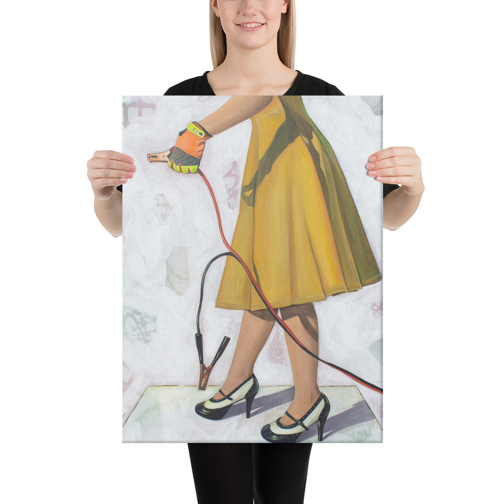 Self Starter by Kathleen Arthur | Wrapped Canvas