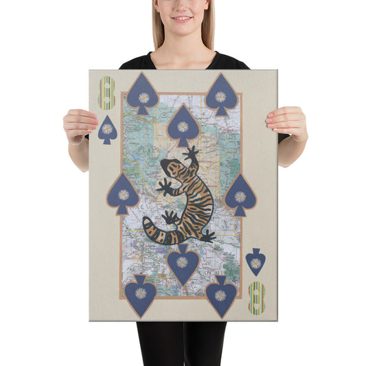 Eight of Spades by Suzanne Villella | Wrapped Canvas