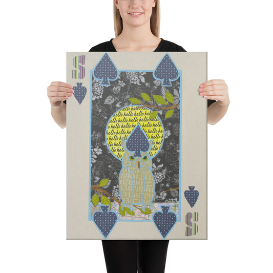 Five of Spades by Suzanne Villella | Wrapped Canvas