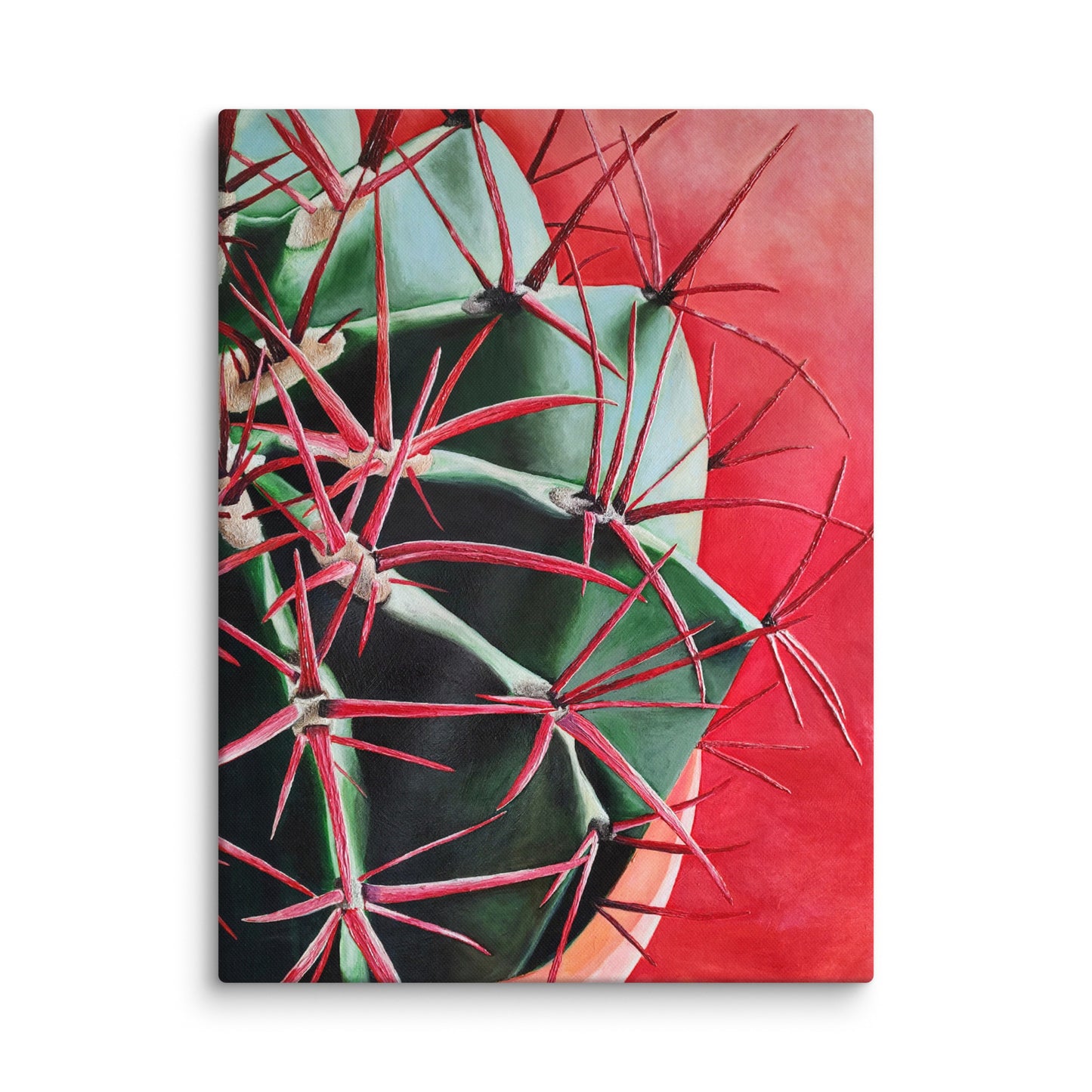 Red Barrell by Lara Somers | Wrapped Canvas