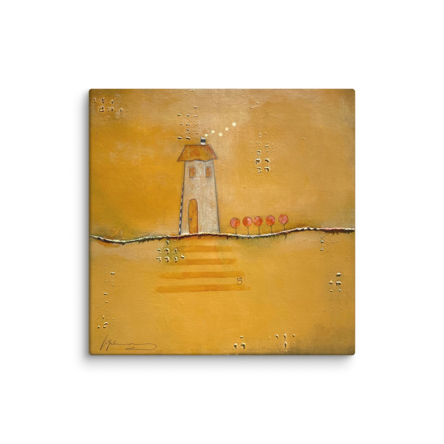 Simple Living by Christine Zabramny | Wrapped Canvas