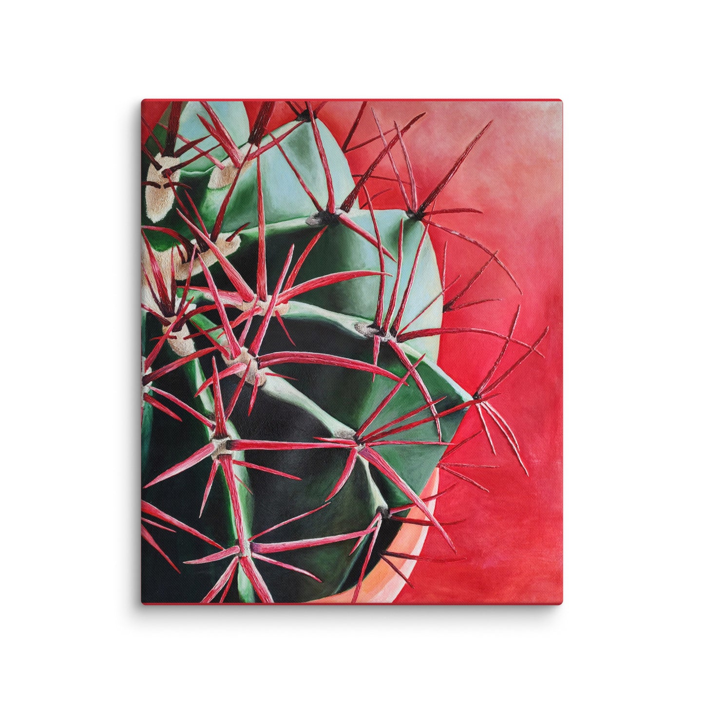 Red Barrell by Lara Somers | Wrapped Canvas