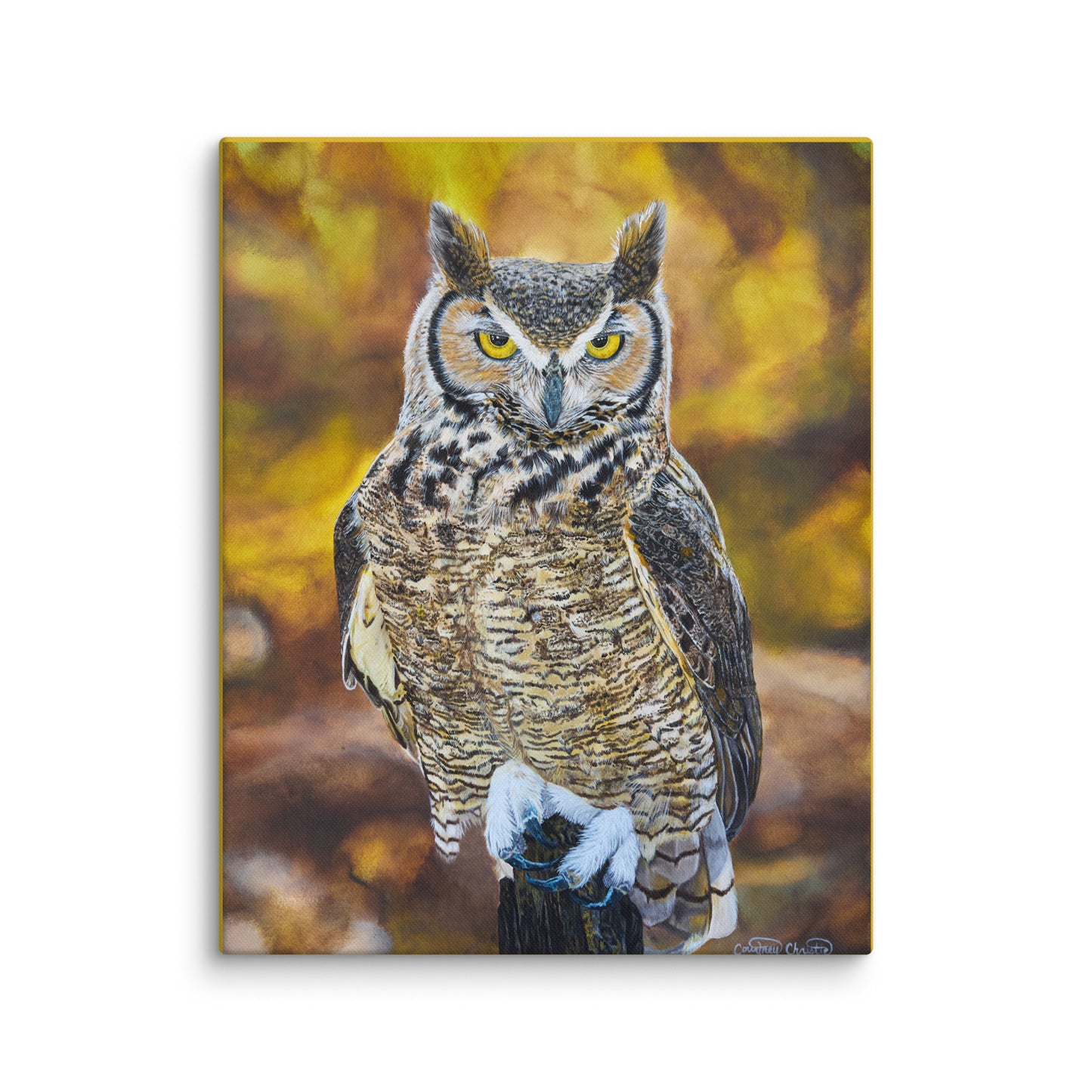 Unamused by Courtney Christie | Wrapped Canvas