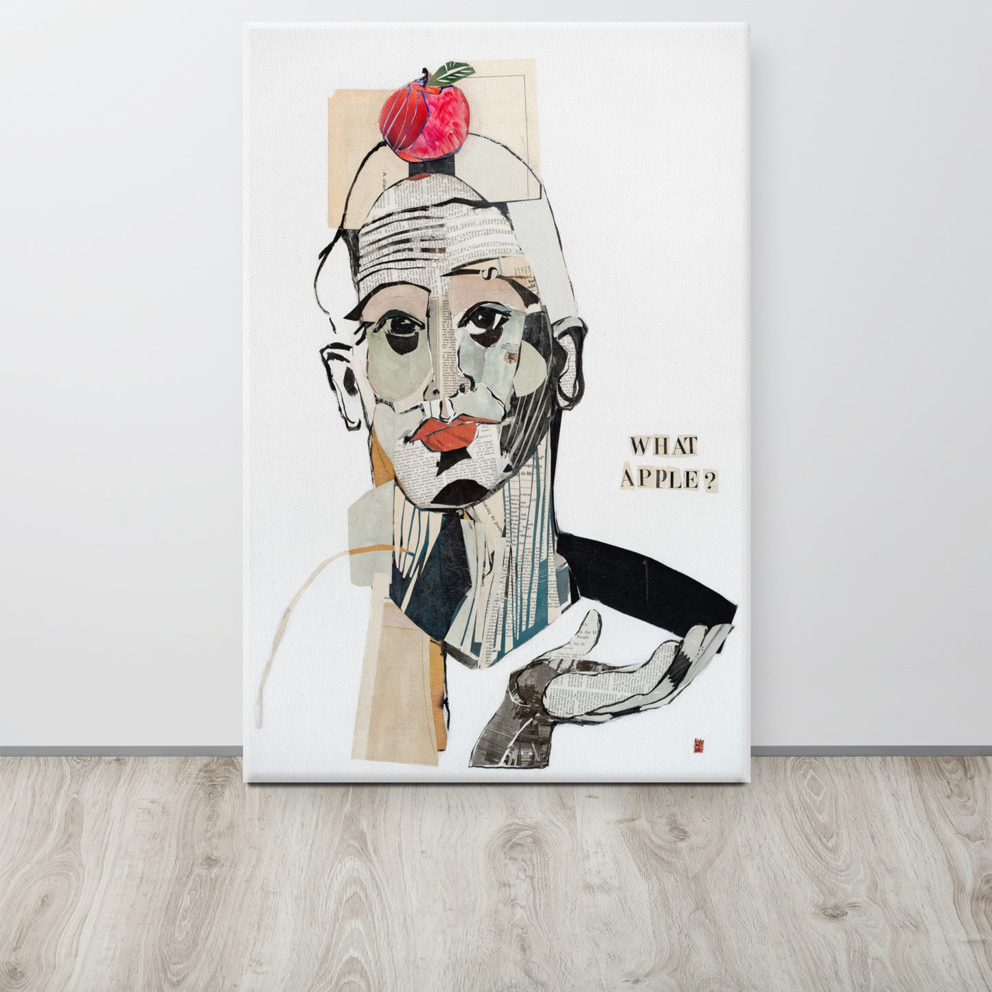 What Apple? by Amy Bumpus | Wrapped Canvas