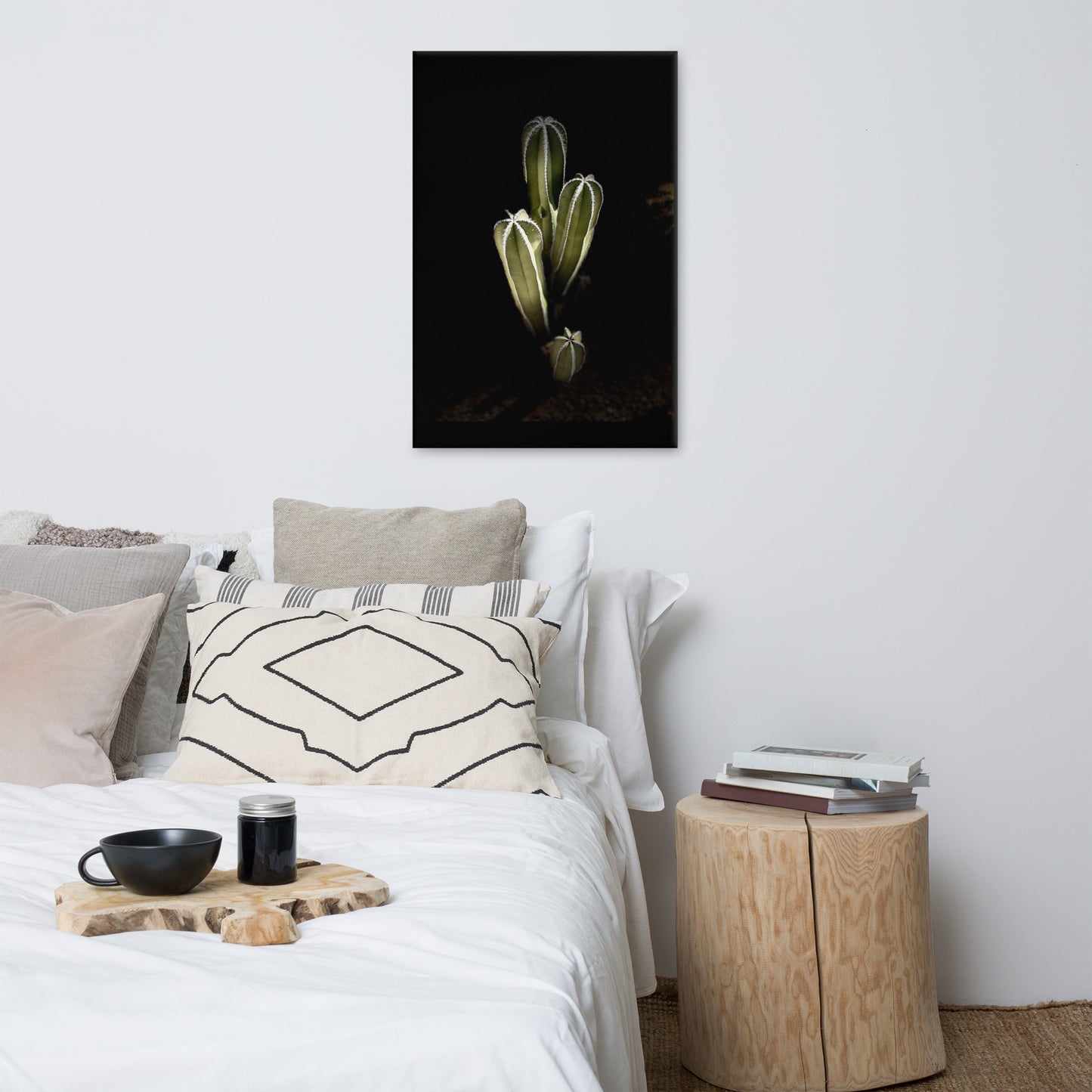 Saguaro Quad by Enrique Aldana Photography | Wrapped Canvas