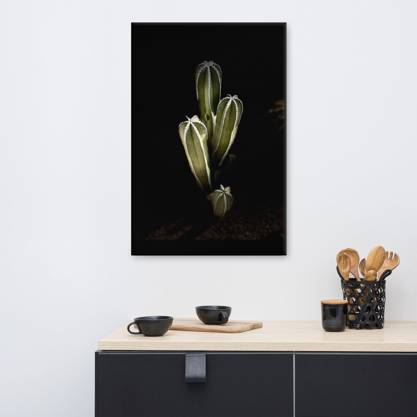 Saguaro Quad by Enrique Aldana Photography | Wrapped Canvas