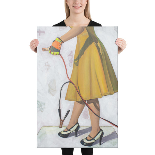 Self Starter by Kathleen Arthur | Wrapped Canvas