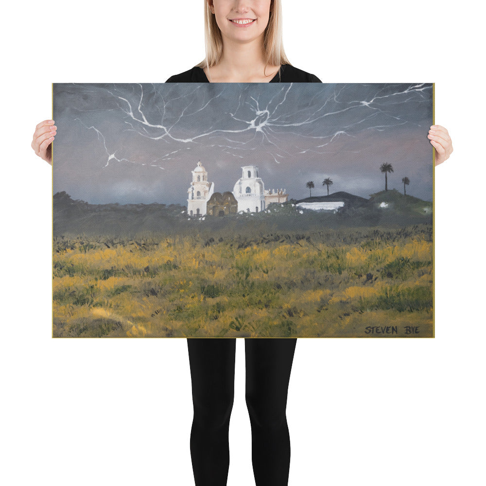 Lightning Strikes by Steven Bye | Wrapped Canvas