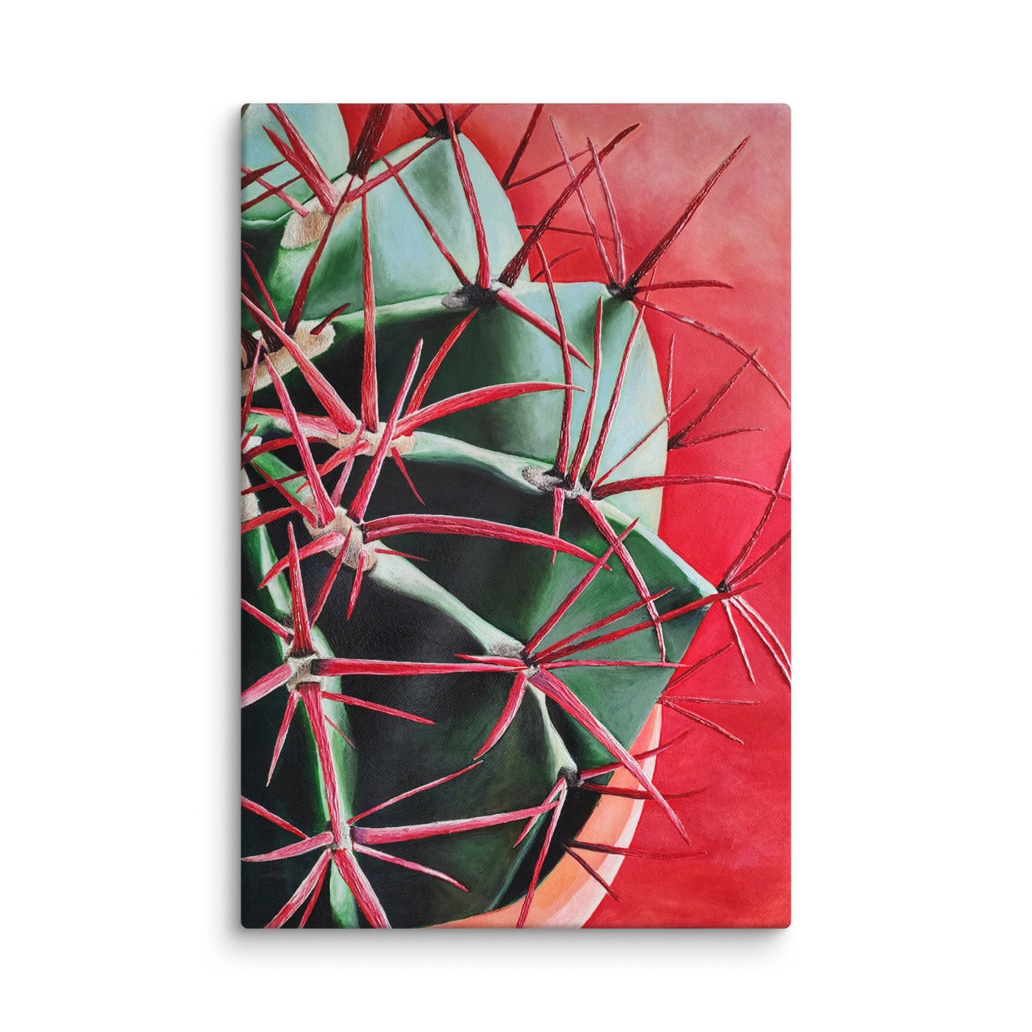 Red Barrell by Lara Somers | Wrapped Canvas