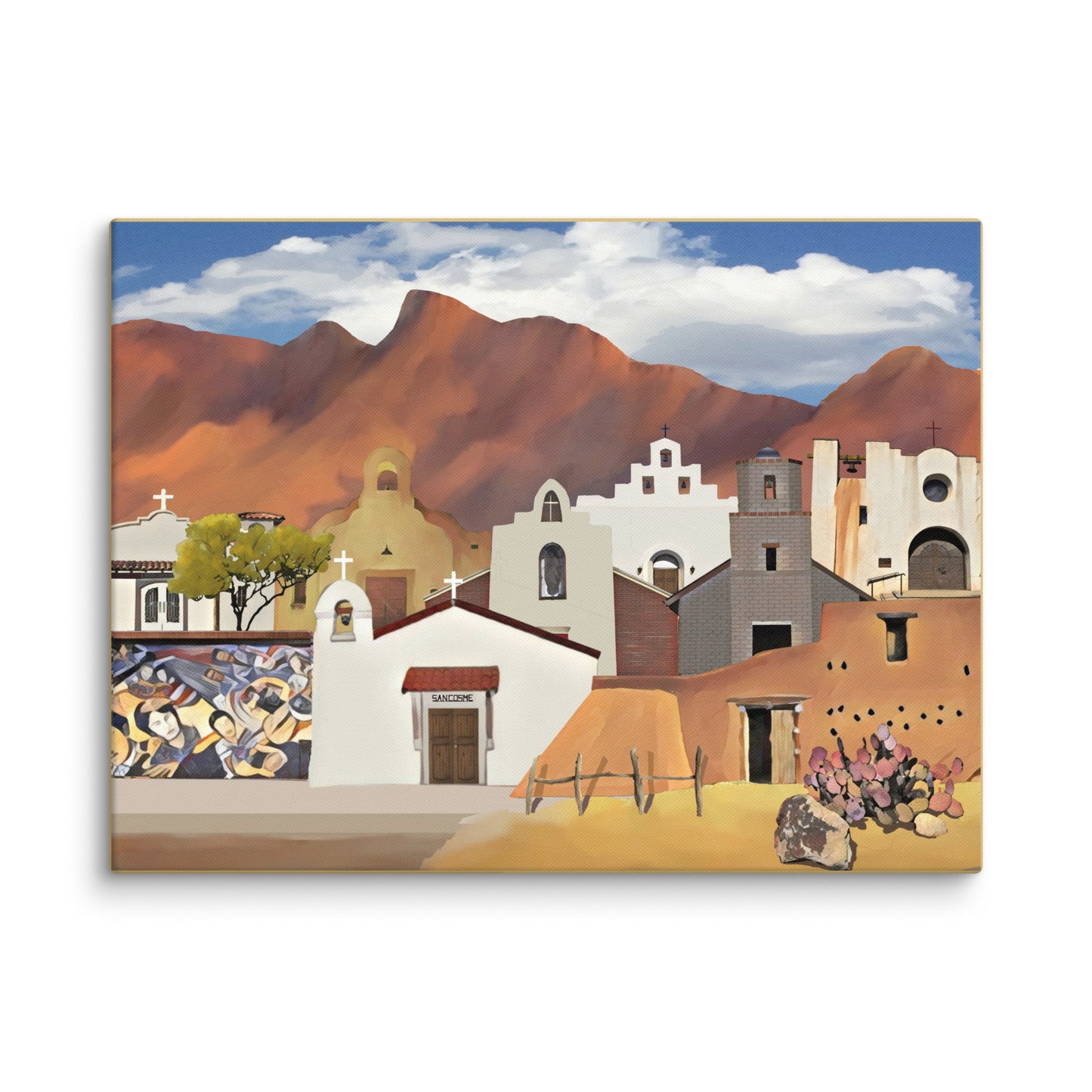 Churches, Chapels & Missions by Mike Berren | Wrapped Canvas