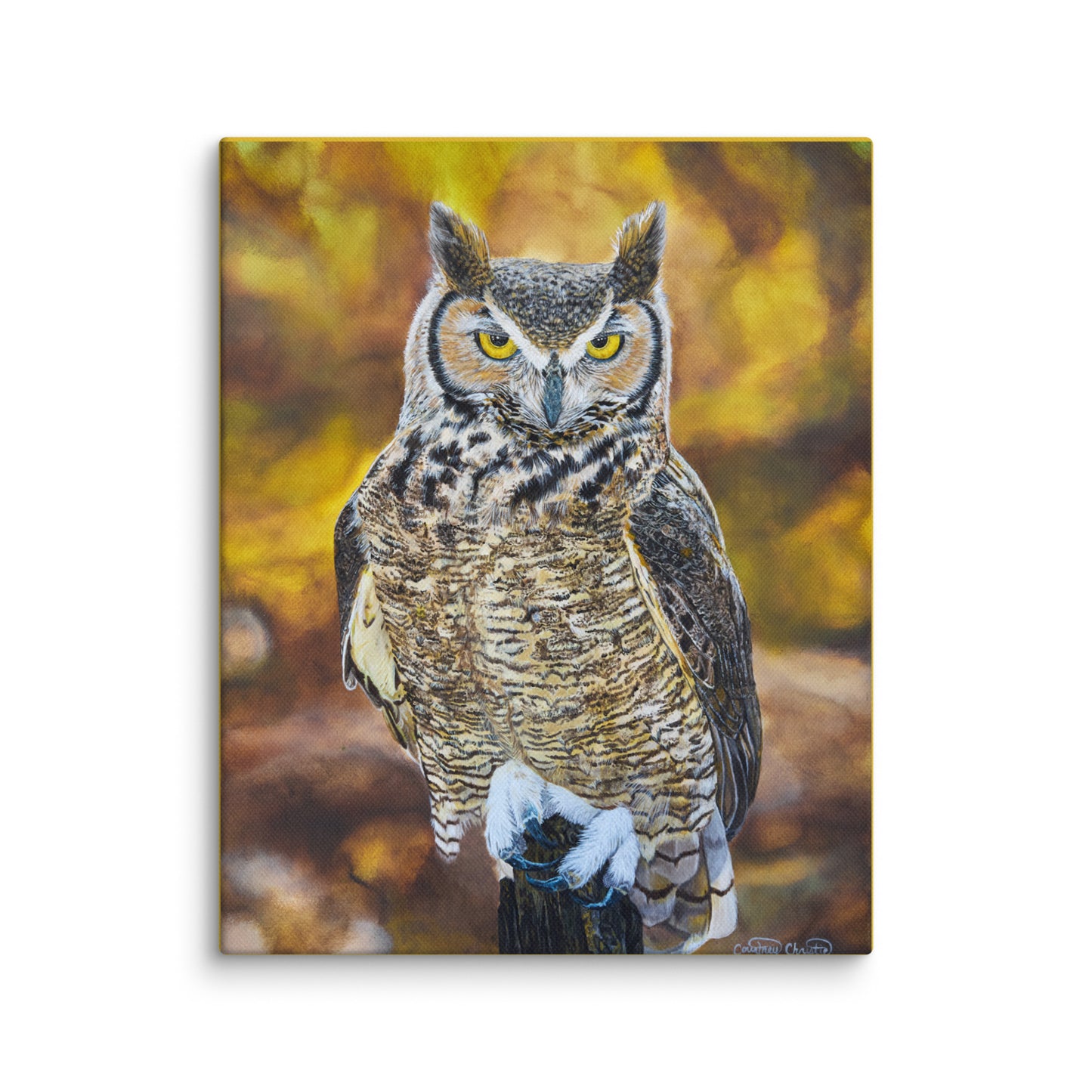 Unamused by Courtney Christie | Wrapped Canvas