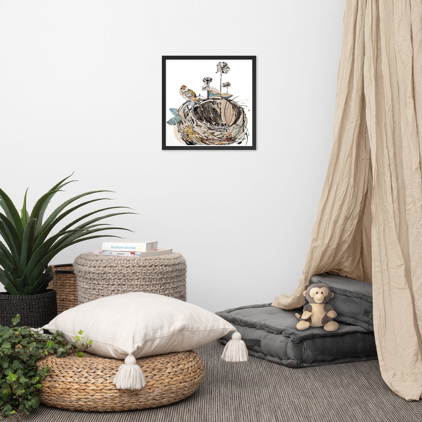 Empty Nest by Amy Bumpus | Framed poster