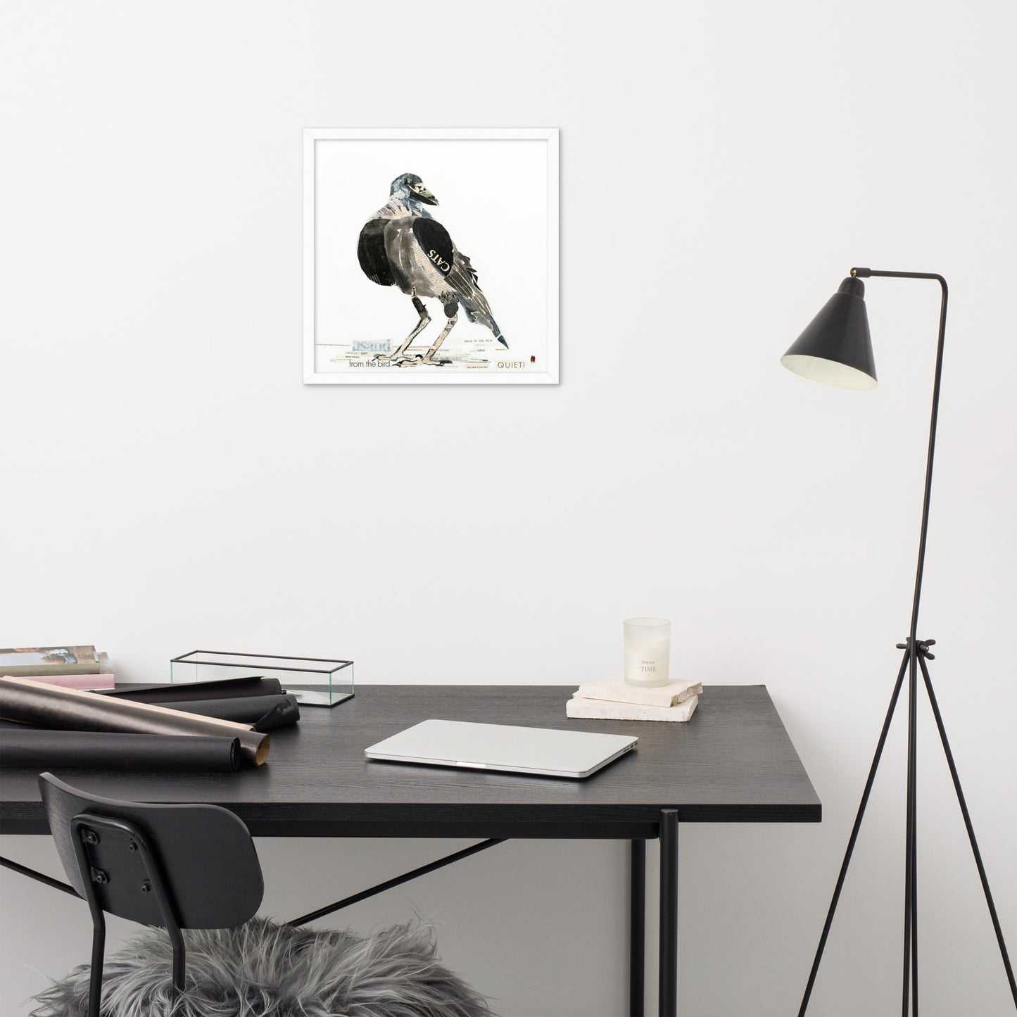 Birds Words by Amy Bumpus | Framed Poster