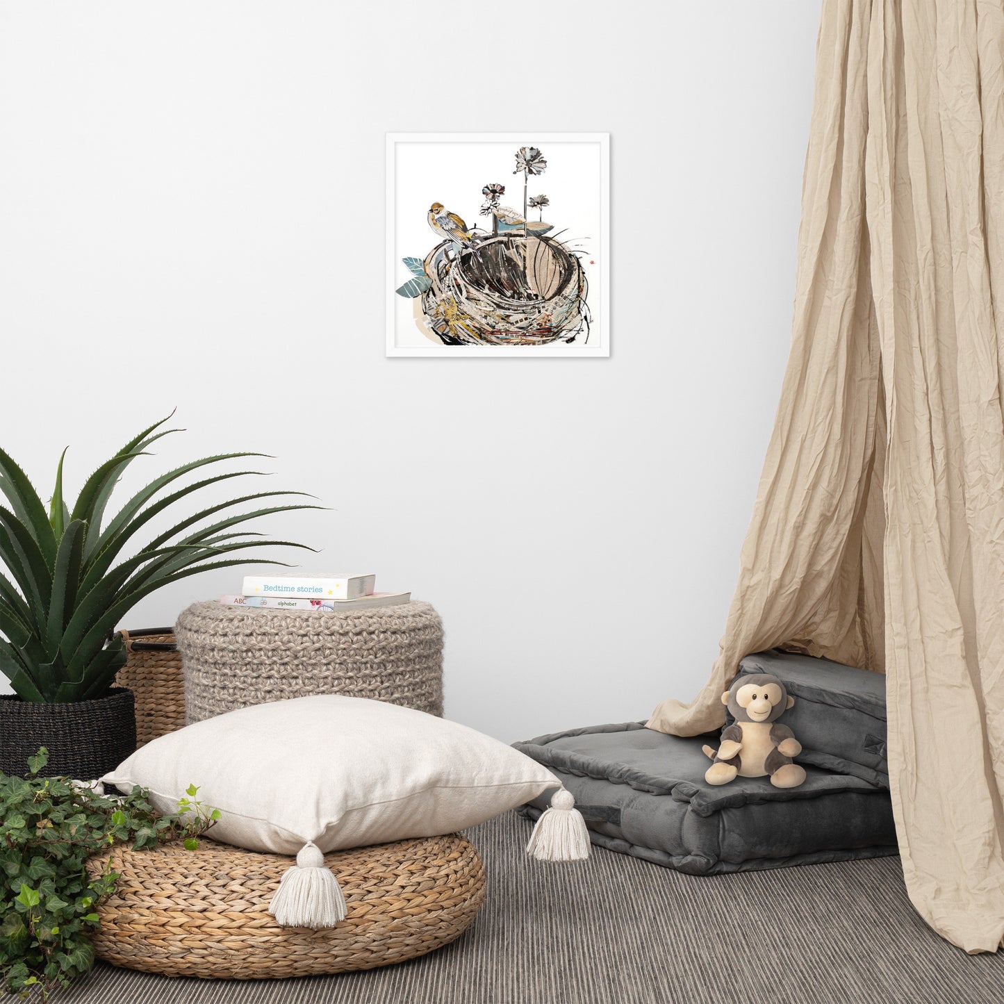 Empty Nest by Amy Bumpus | Framed poster