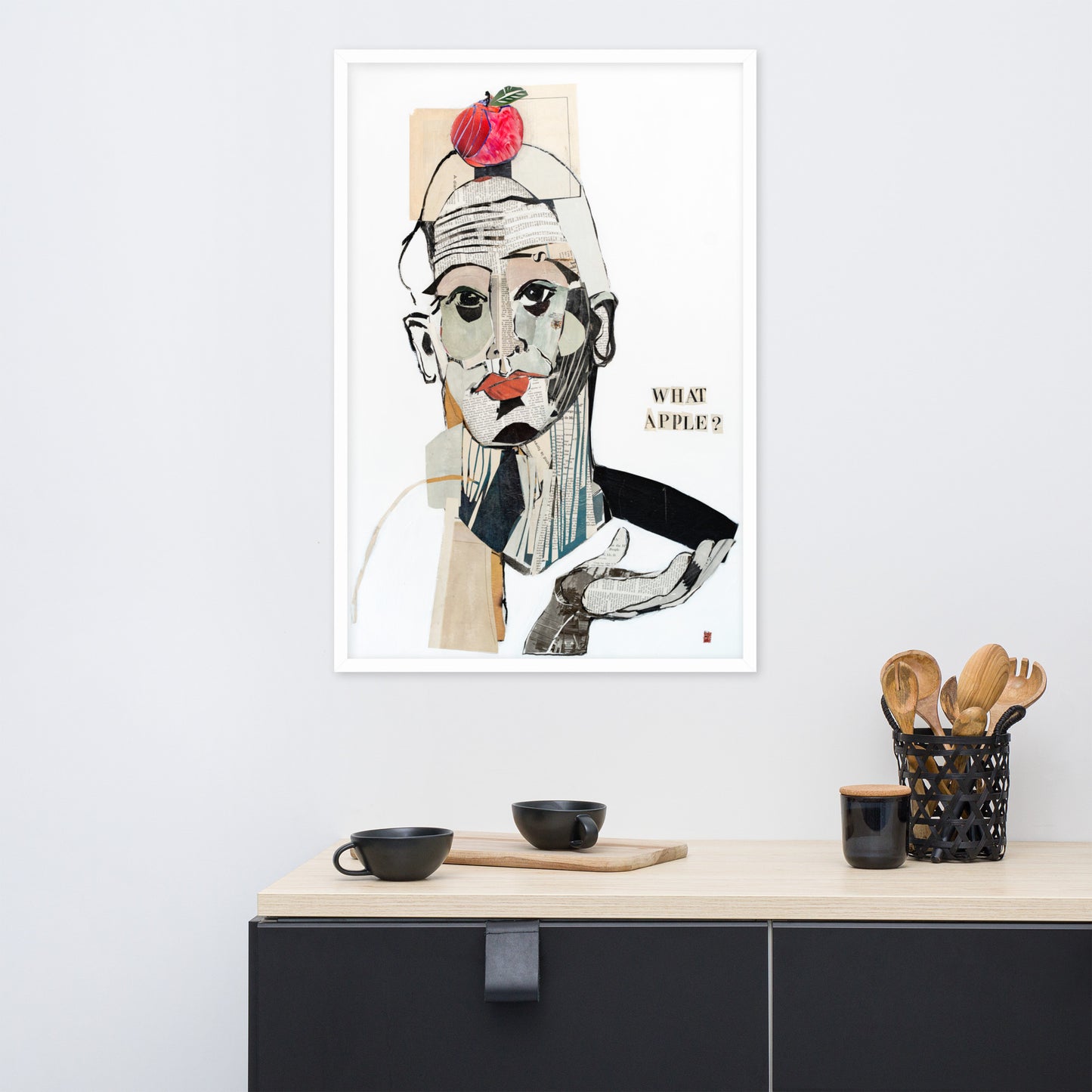 What Apple? by Amy Bumpus | Framed Poster