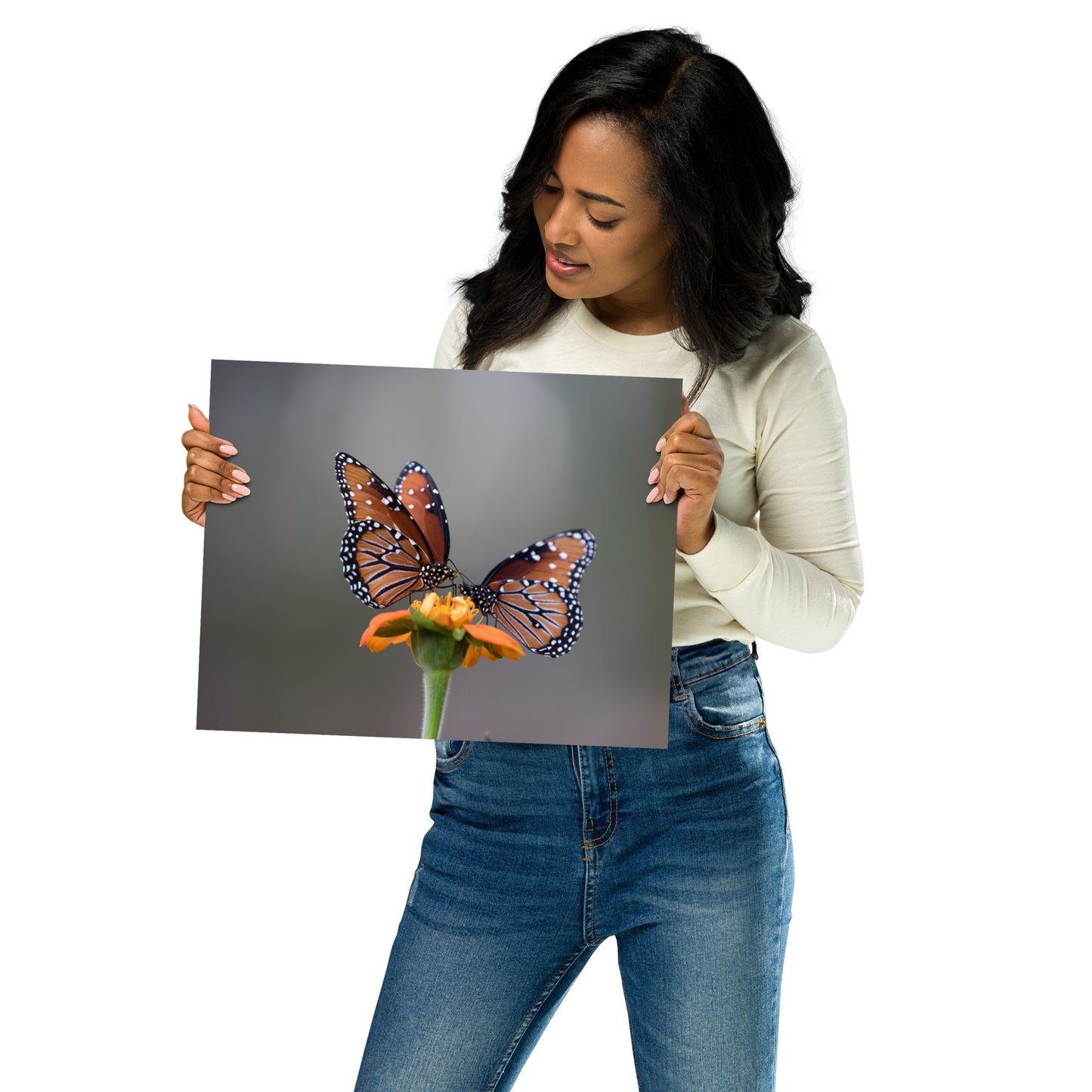 Queen Butterflies by Leslie Leathers Photography | Poster