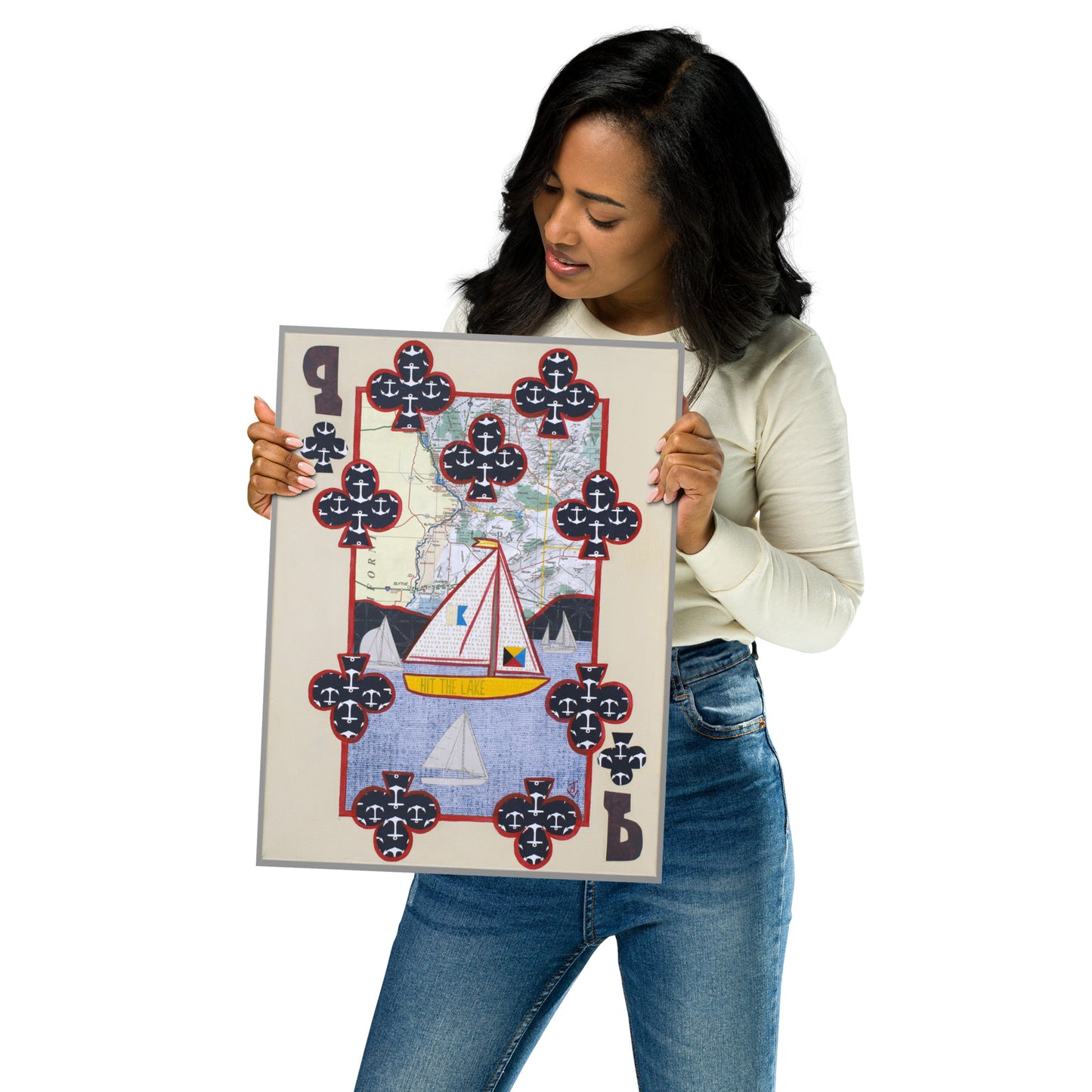 Nine of Clubs by Suzanne Villella | Poster