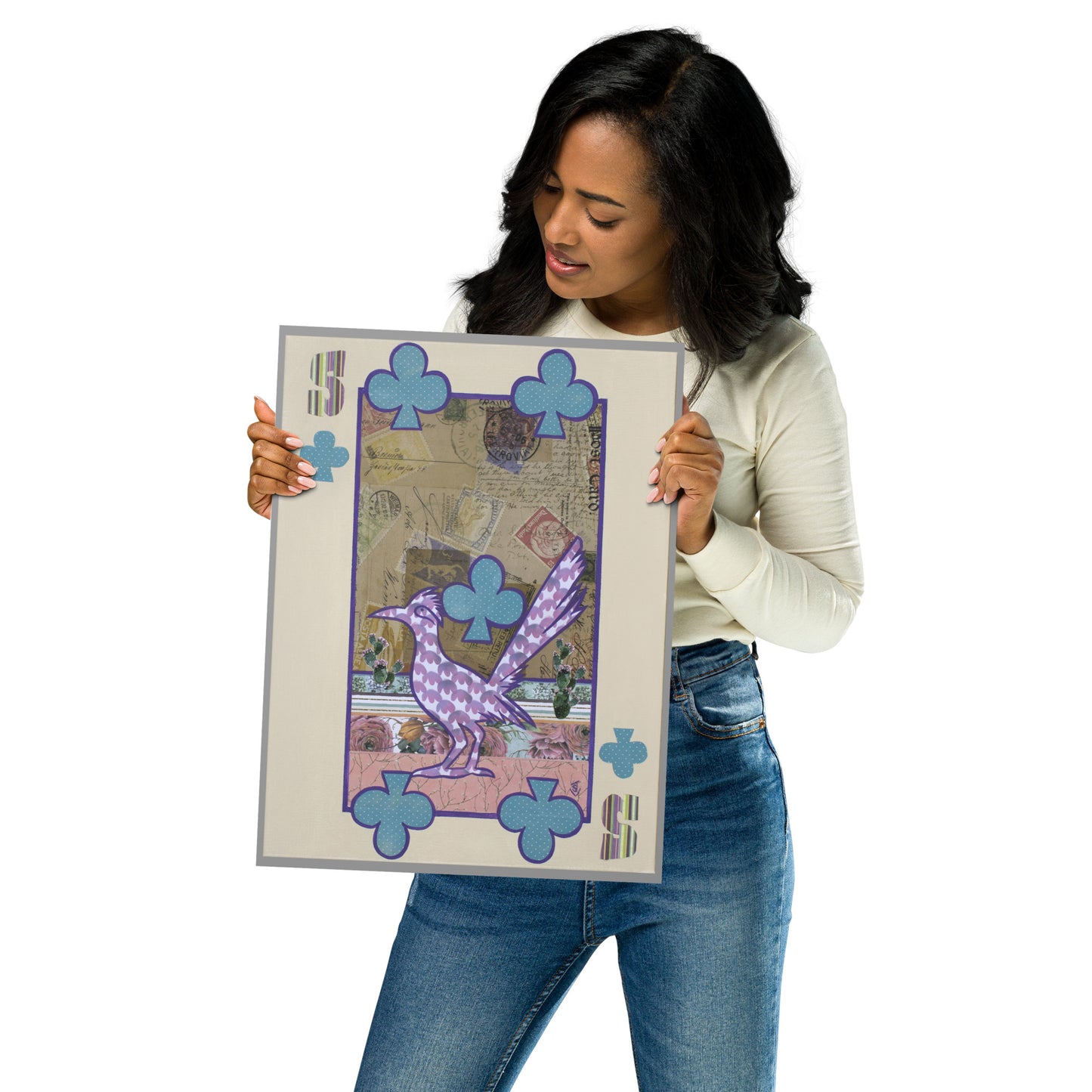 Five of Clubs by Suzanne Villella | Poster