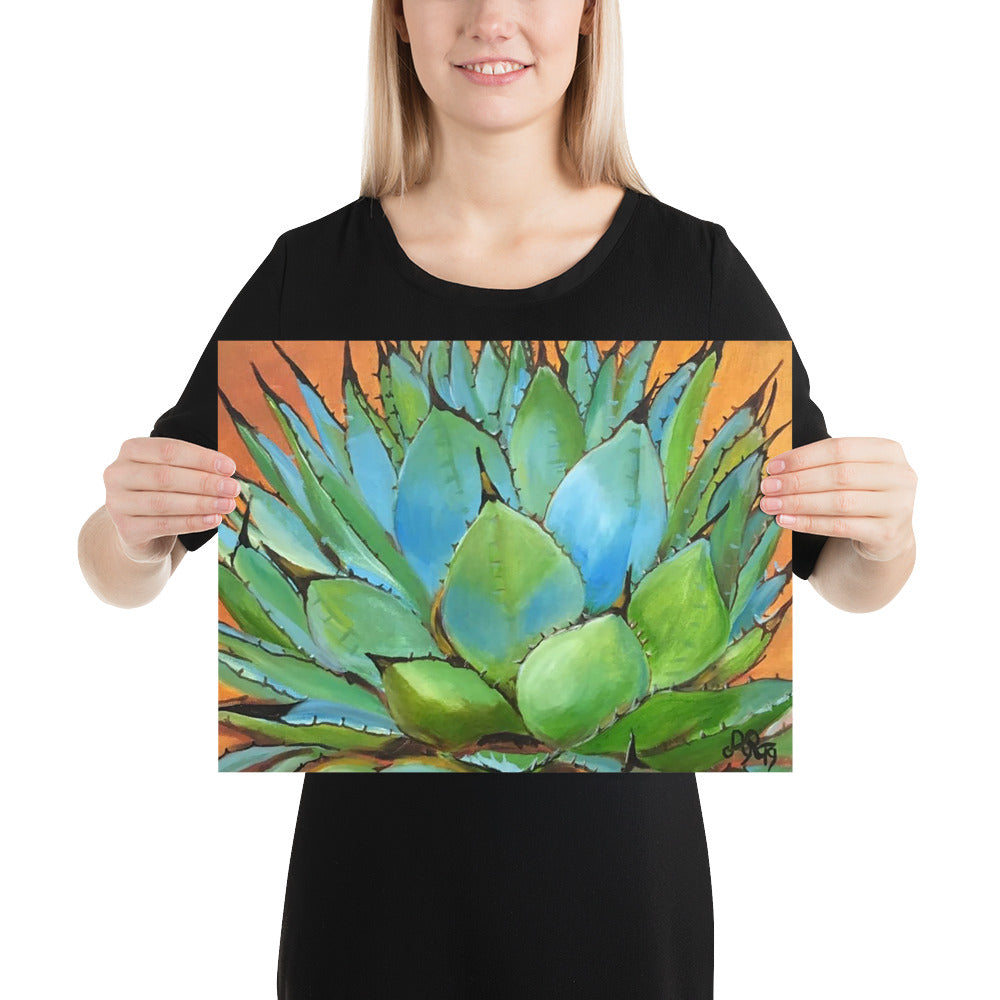 Blue Agave by Andrea Rodriguez | Poster Print