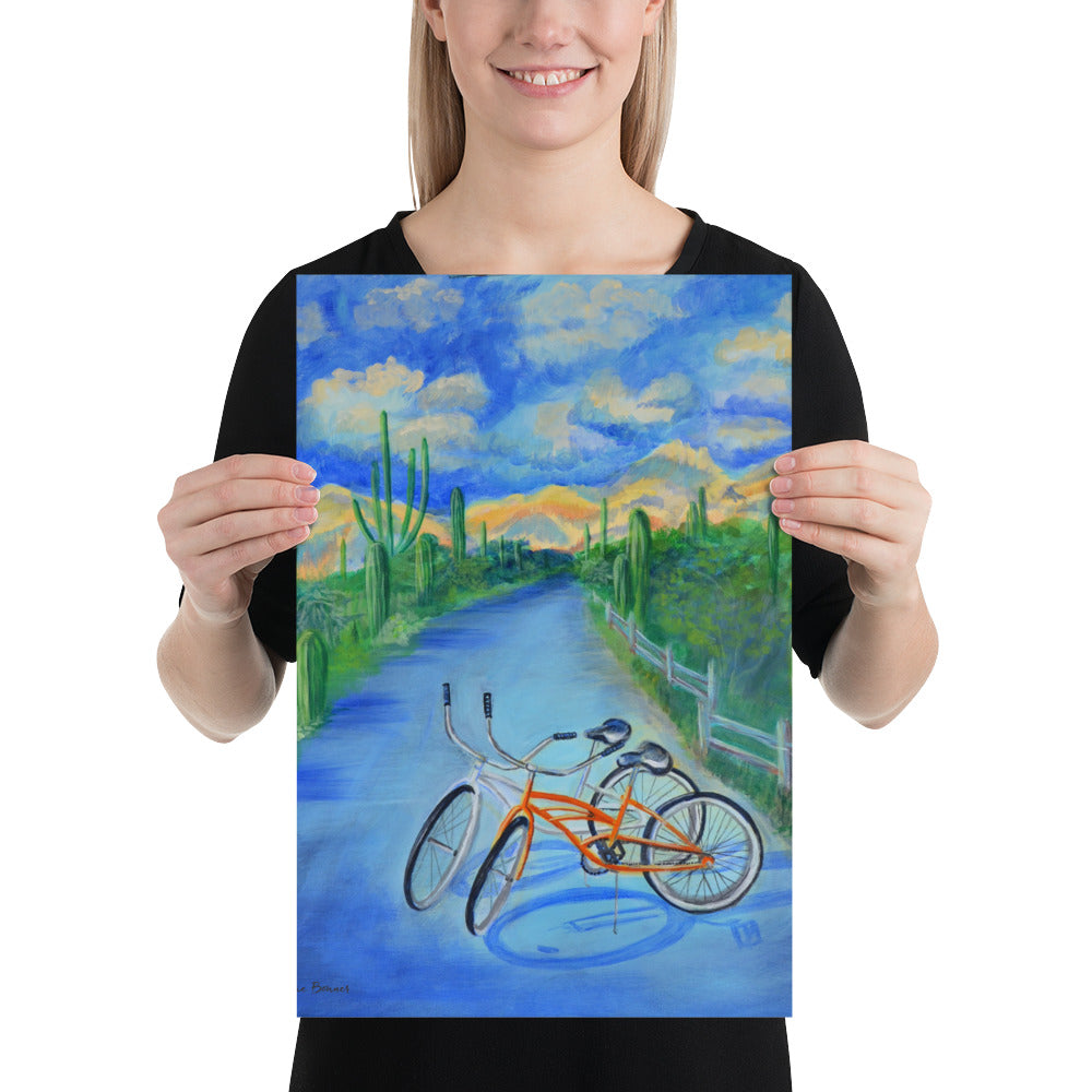 Bikes by Julie Bonner | Poster