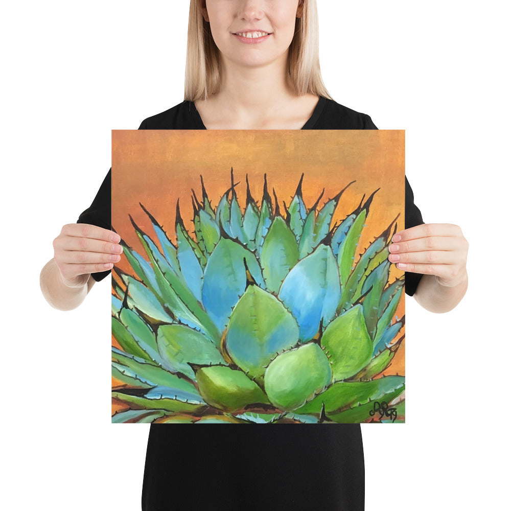 Blue Agave by Andrea Rodriguez | Poster Print