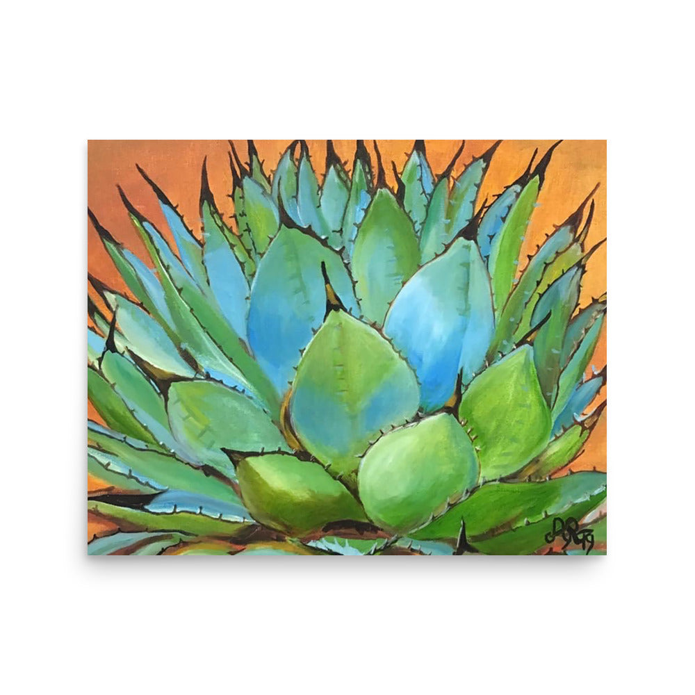 Blue Agave by Andrea Rodriguez | Poster Print