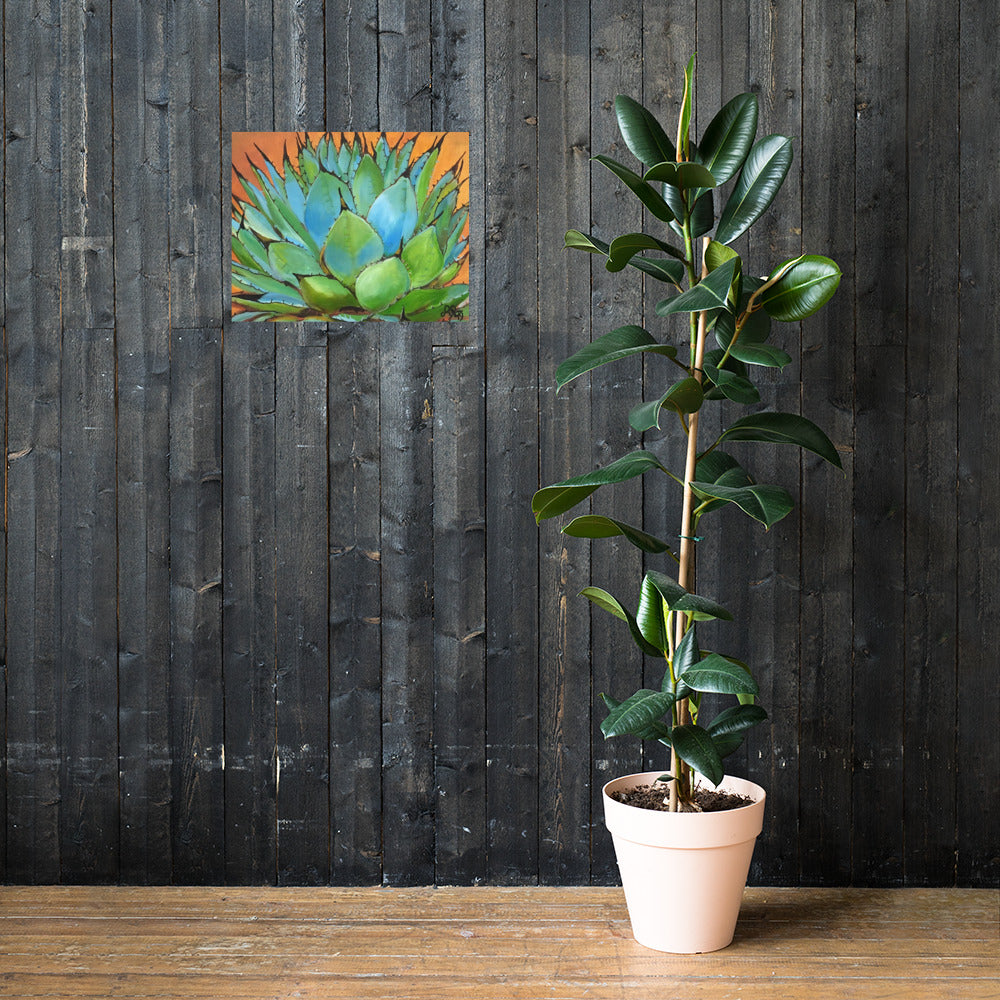 Blue Agave by Andrea Rodriguez | Poster Print