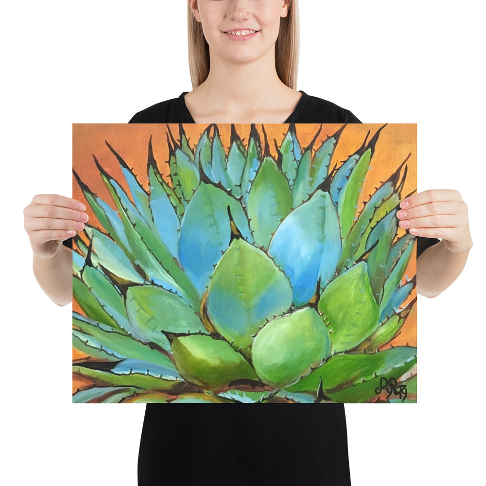 Blue Agave by Andrea Rodriguez | Poster Print