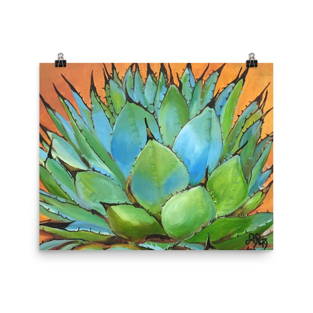 Blue Agave by Andrea Rodriguez | Poster Print