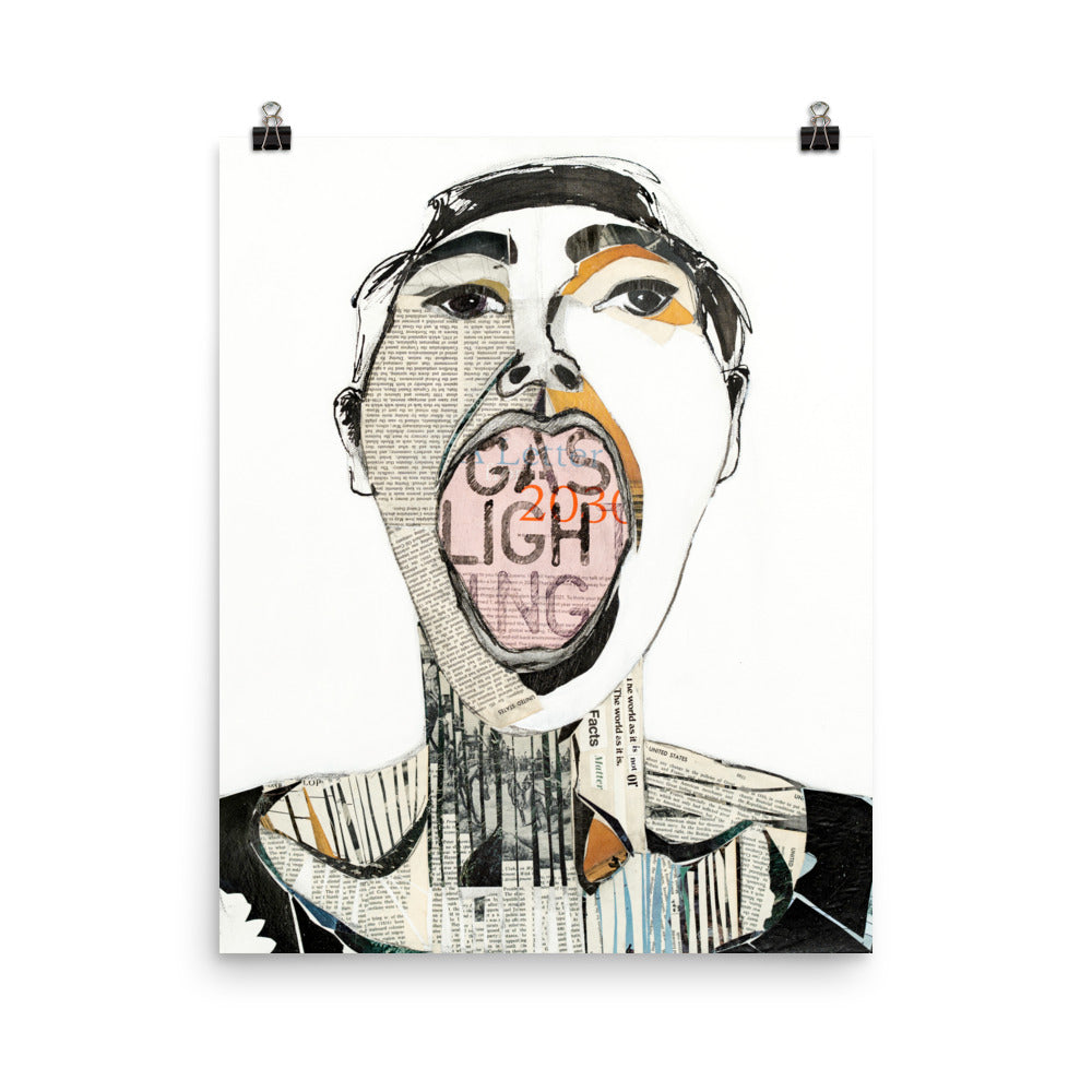 Gaslighting by Amy Bumpus | Poster