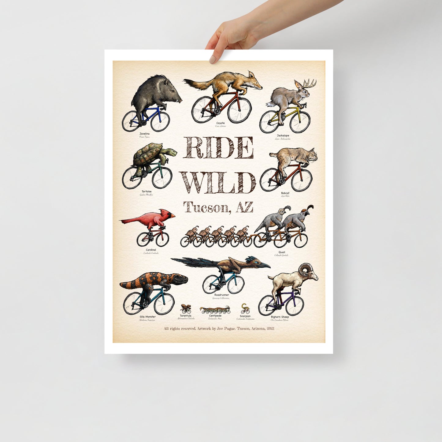 Ride Wild by Joe Pagac | Poster