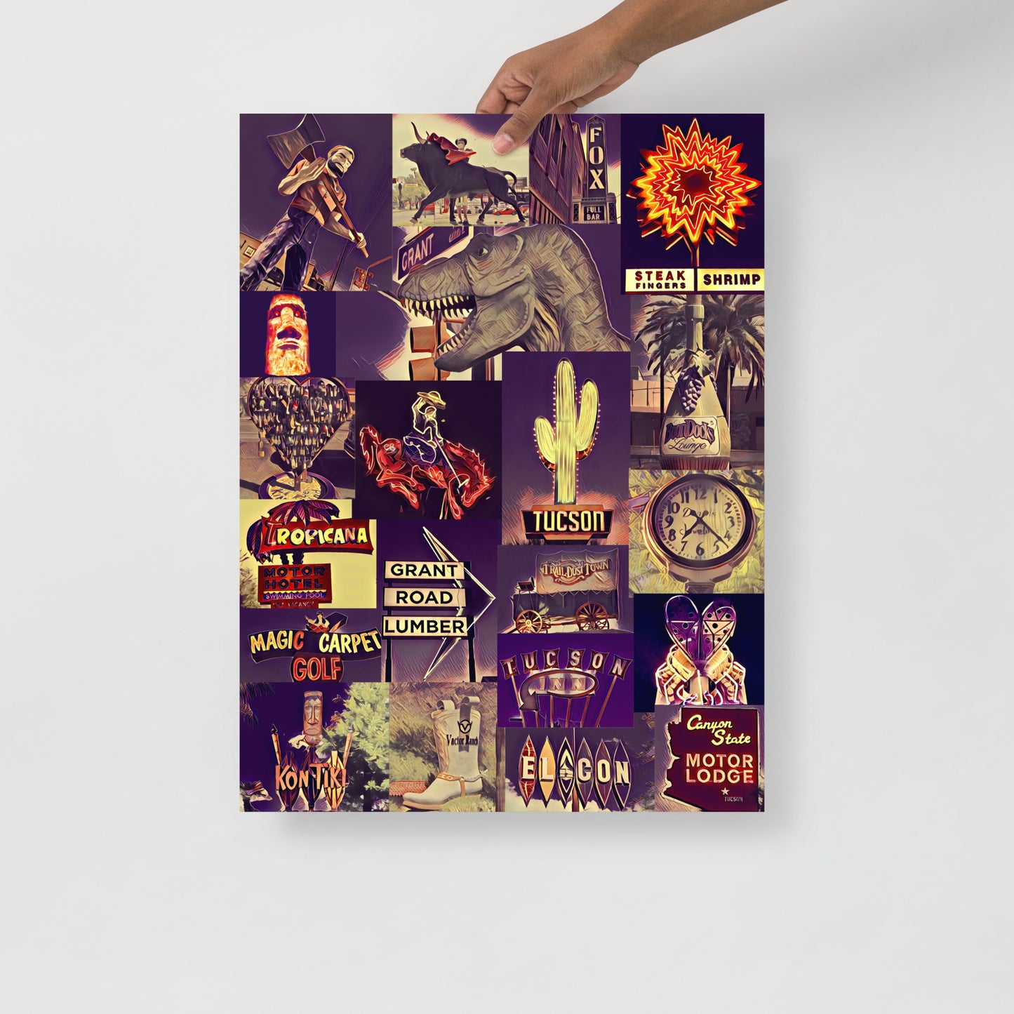 Tucson Icons by Enrique Aldana | Poster