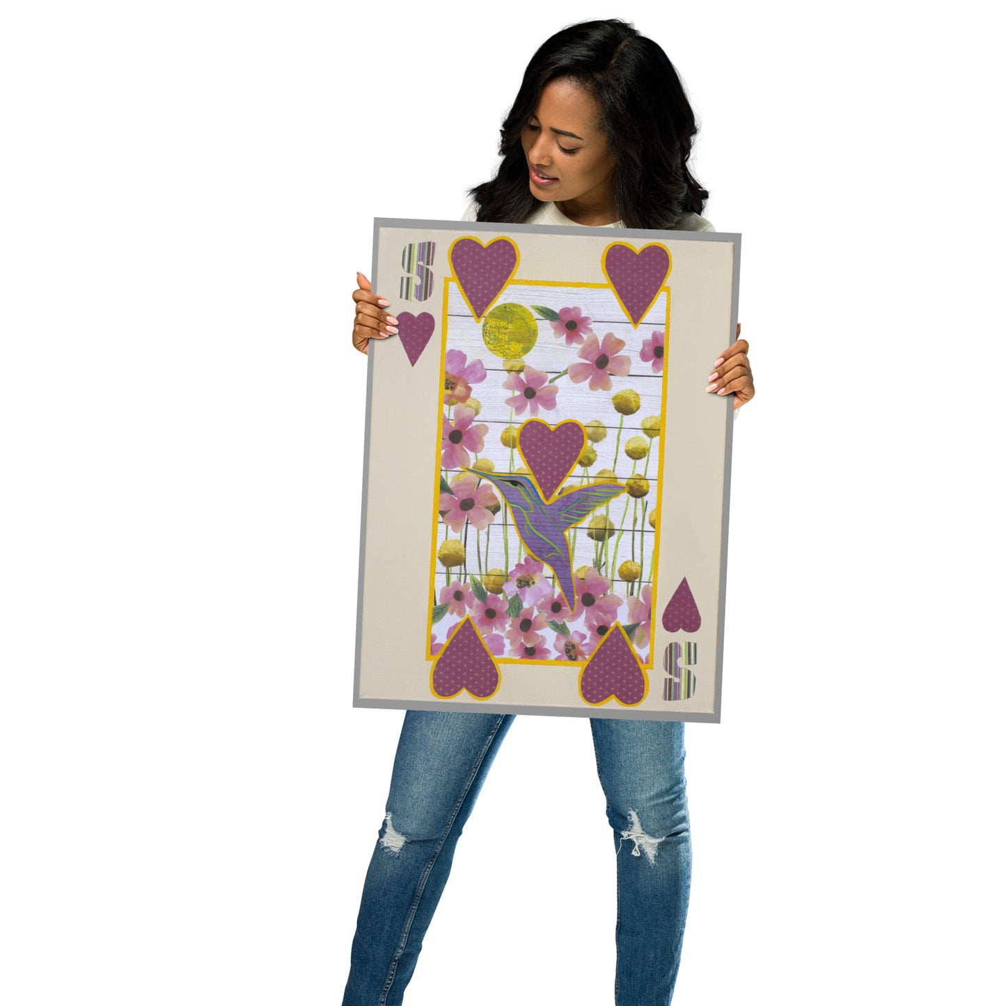 Five of Hearts by Suzanne Villella | Poster