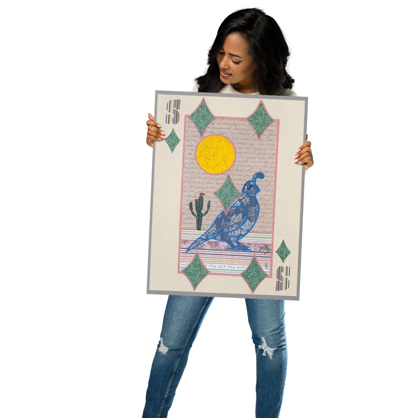 Five of Diamonds by Suzanne Villella | Poster