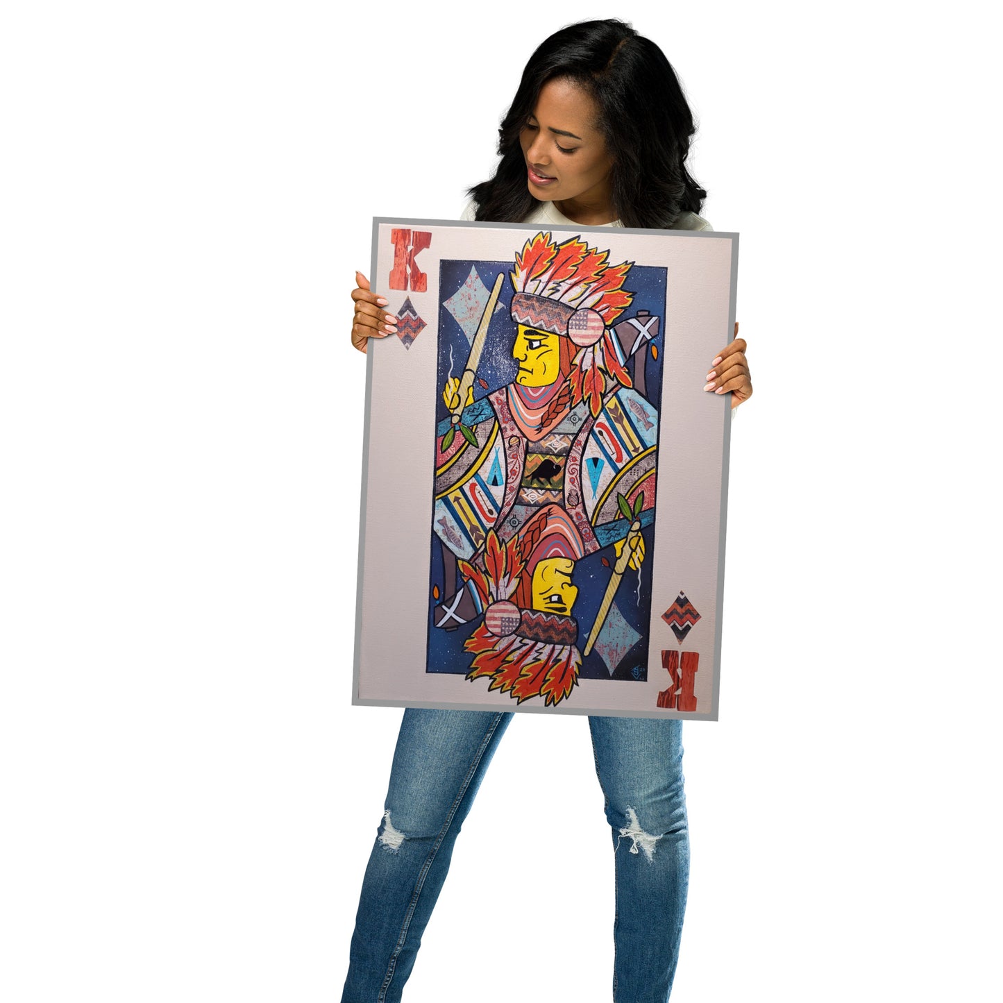 King of Diamonds by Suzanne Villella | Poster