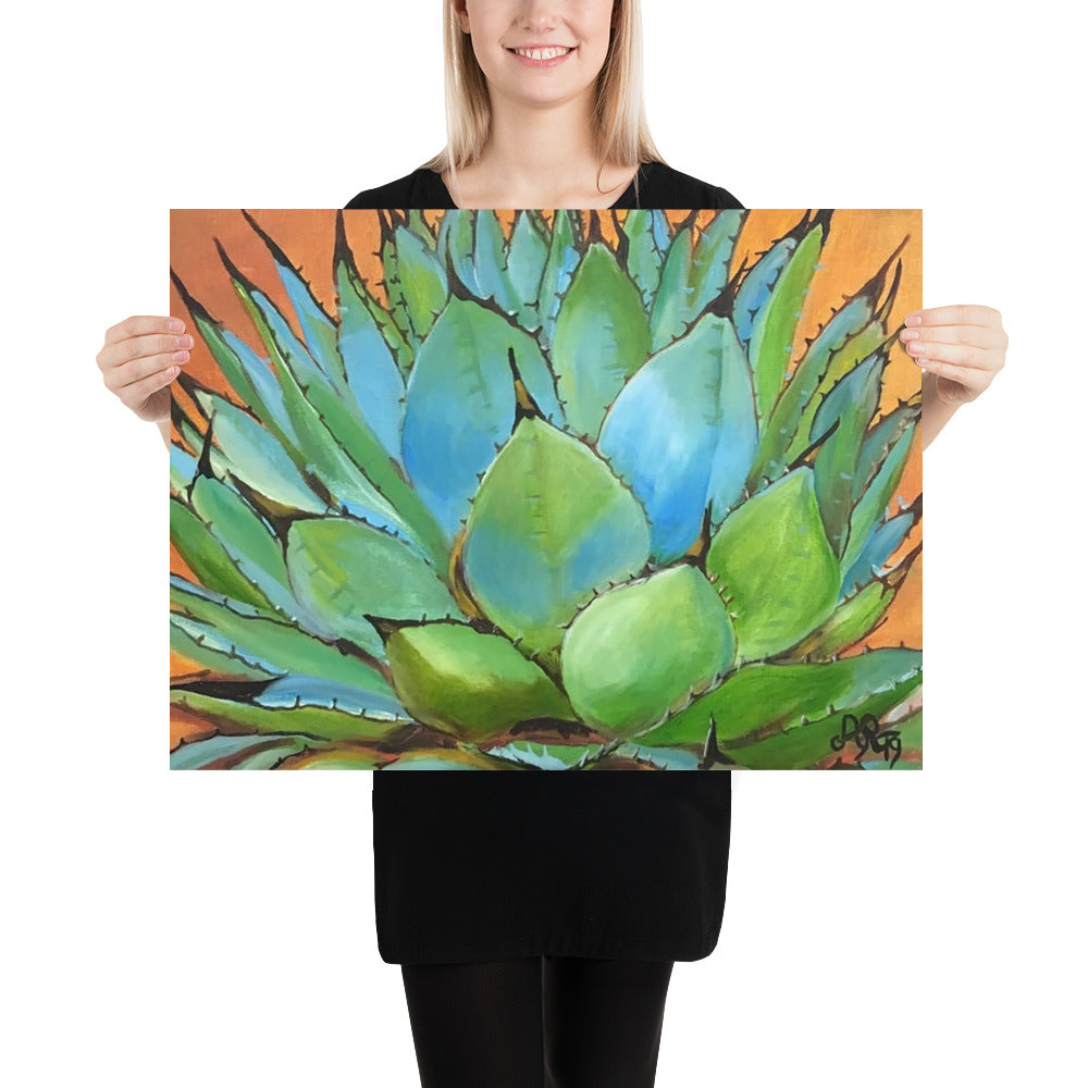 Blue Agave by Andrea Rodriguez | Poster Print