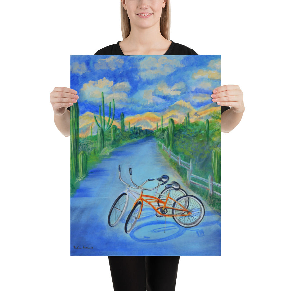 Bikes by Julie Bonner | Poster