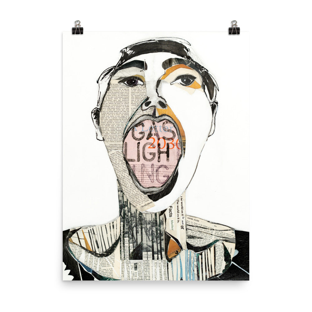 Gaslighting by Amy Bumpus | Poster