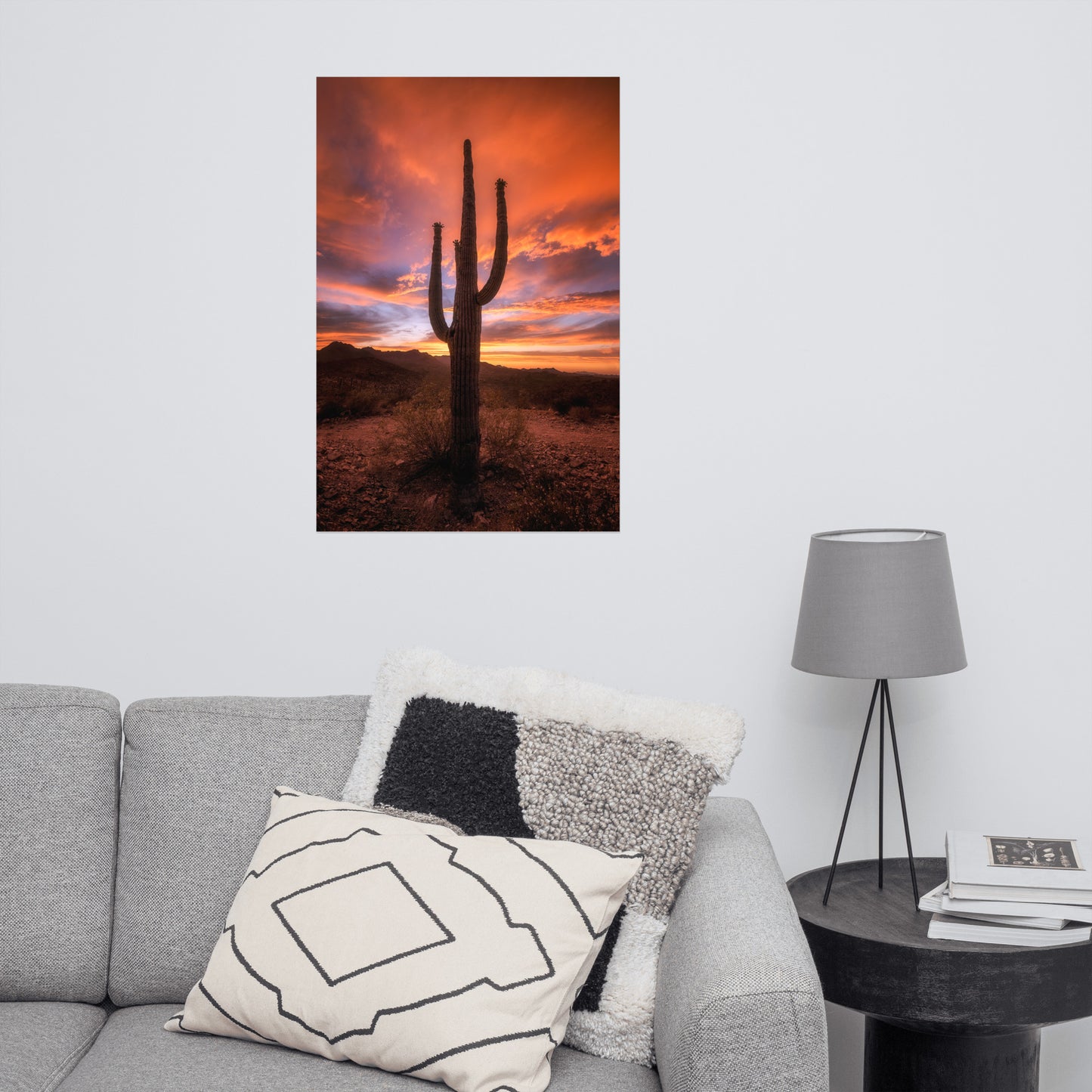 Saguaro Sunset by Sean Parker Photography | Poster