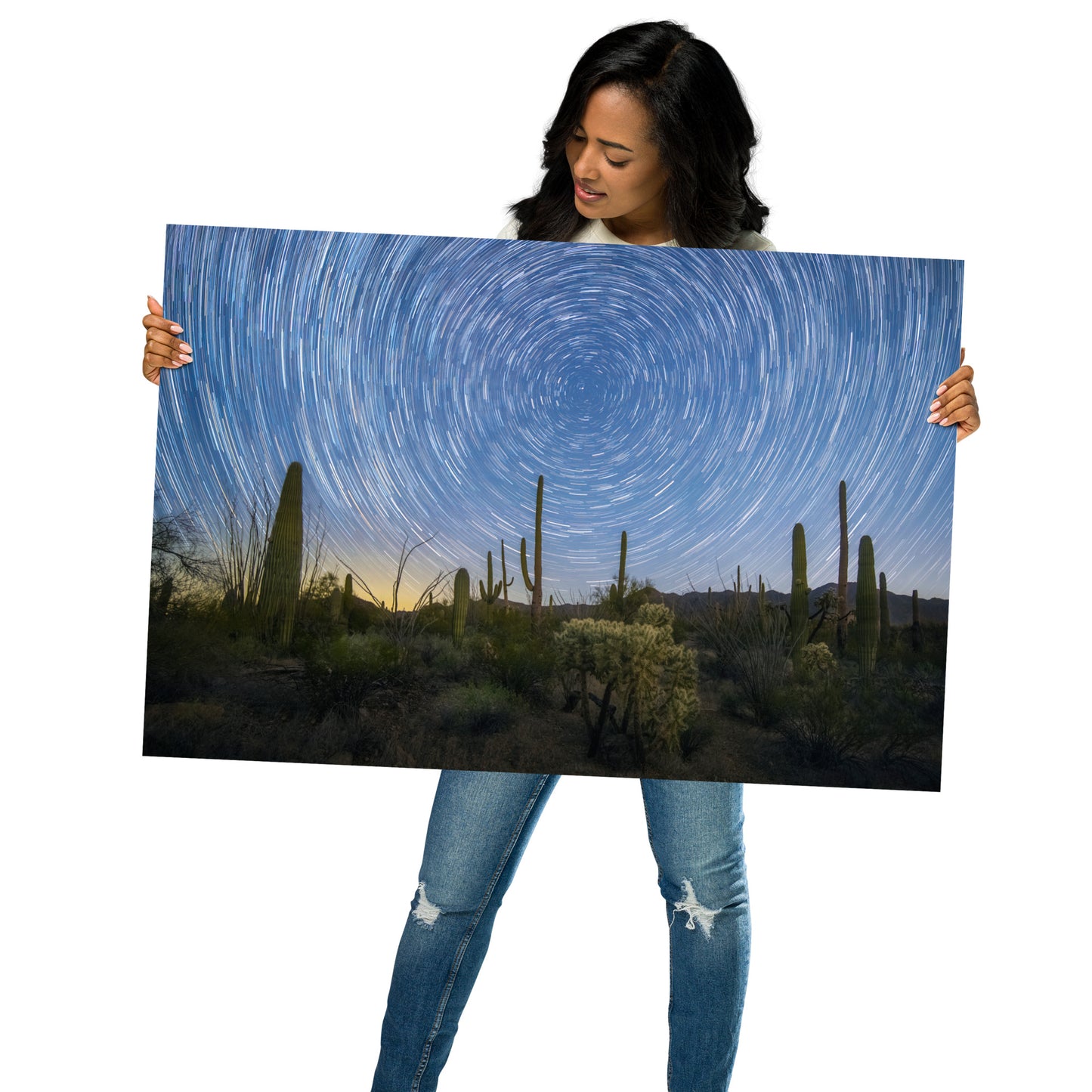 Sonoran Startails by Sean Parker Photography | Poster