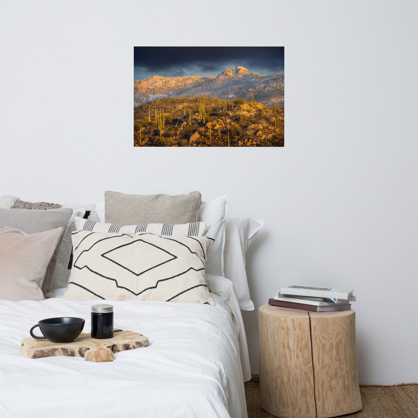 Rincon Mountain Snow by Sean Parker Photography | Poster