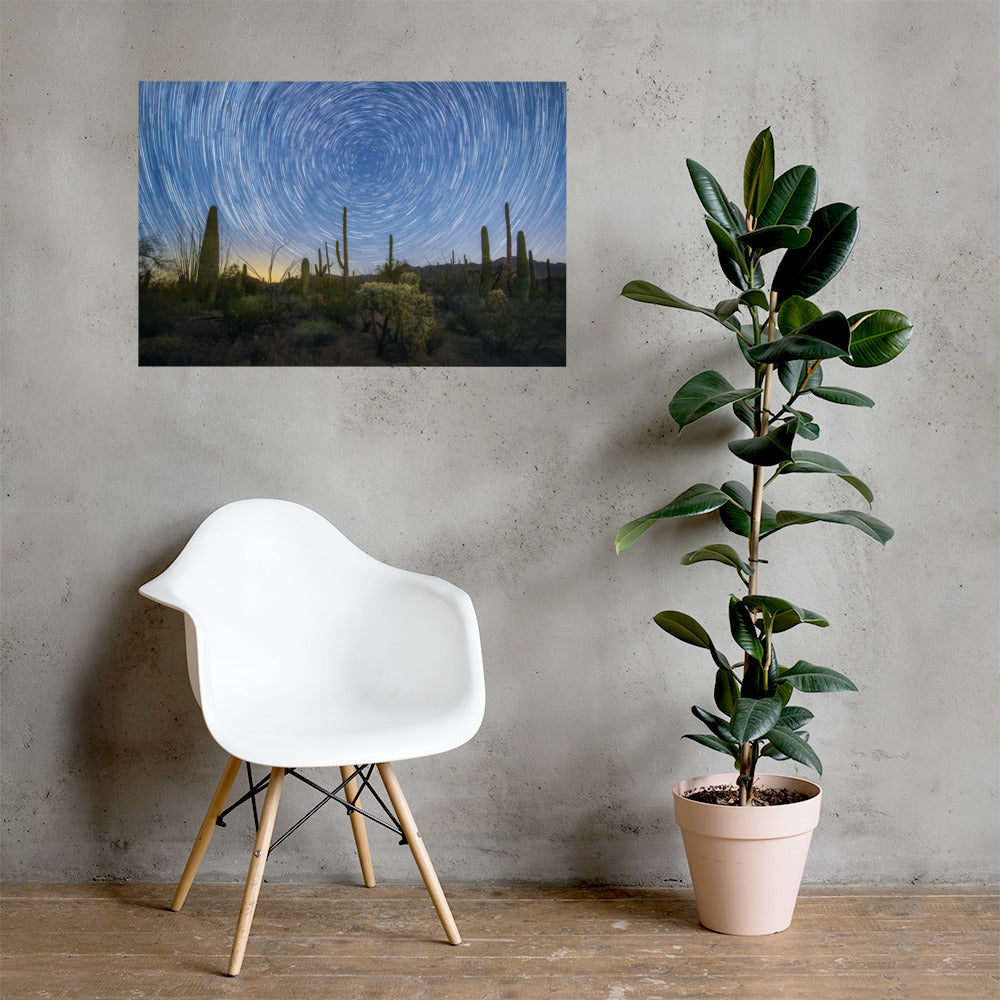 Sonoran Startails by Sean Parker Photography | Poster