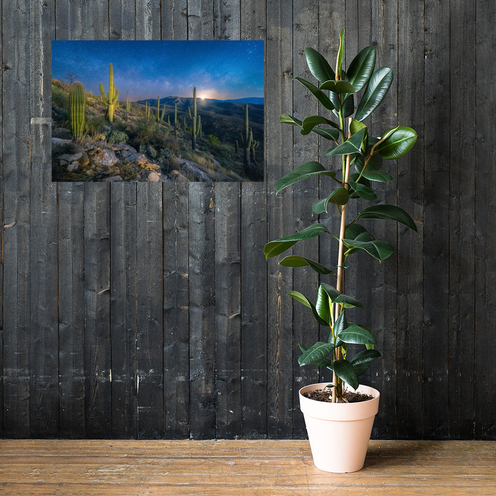 Morning Milkyway by Sean Parker Photography | Poster