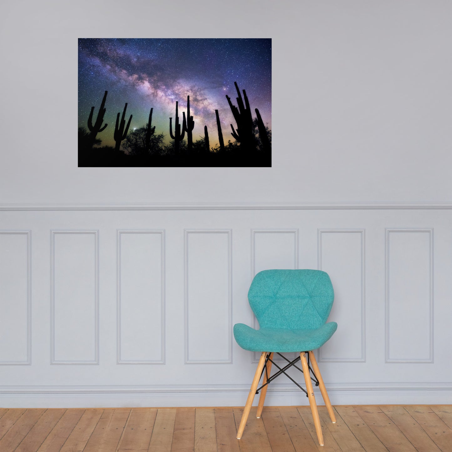 Saguaro Starlight by Sean Parker Photography | Poster