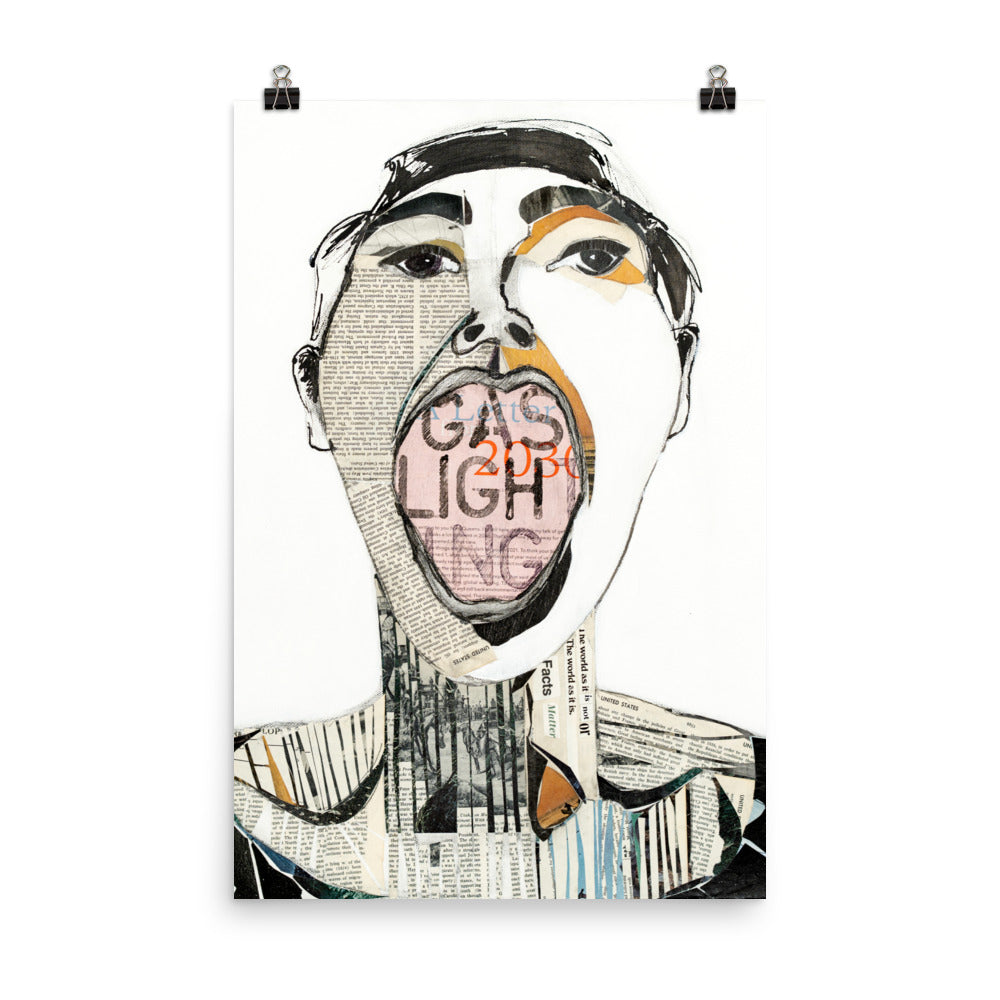 Gaslighting by Amy Bumpus | Poster