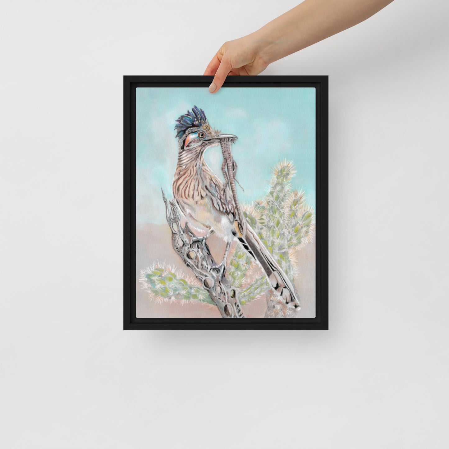 Lunch by Amber Pierson | Framed canvas