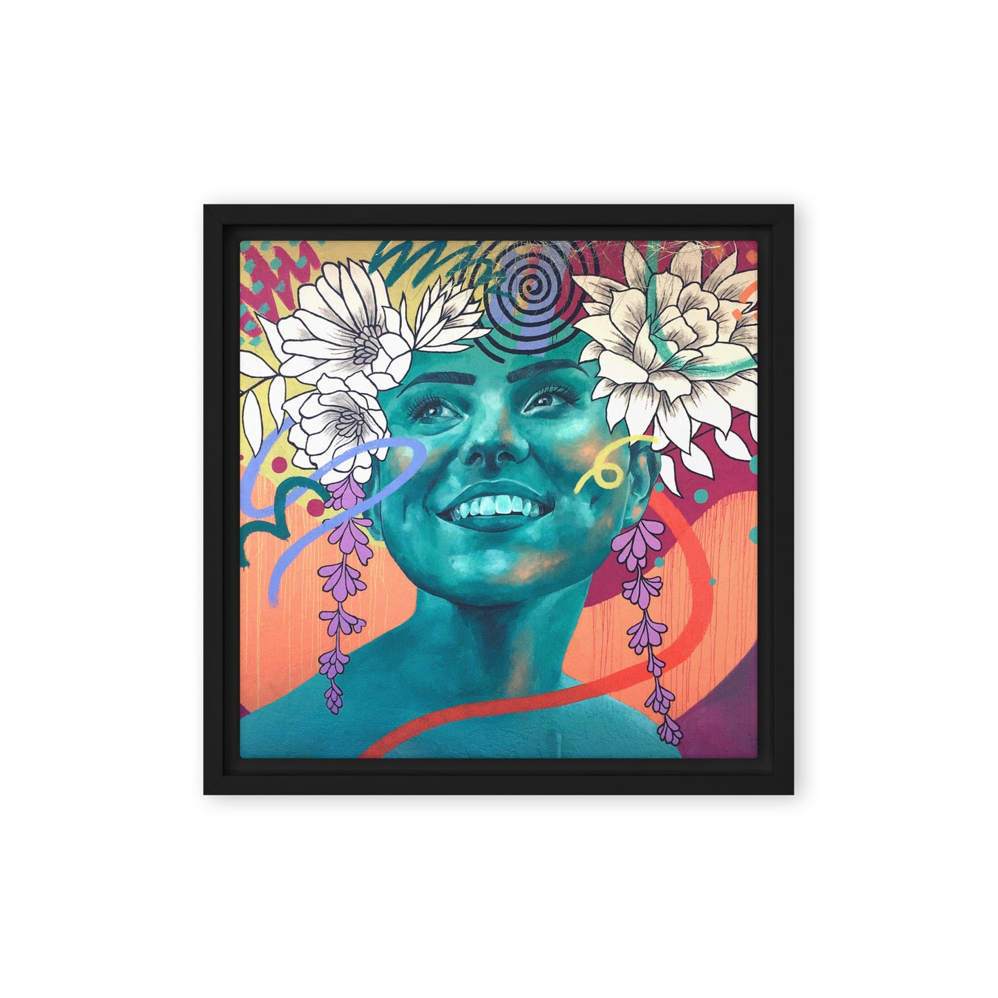 Serenity by Jessica Gonzales | Framed Canvas Prints