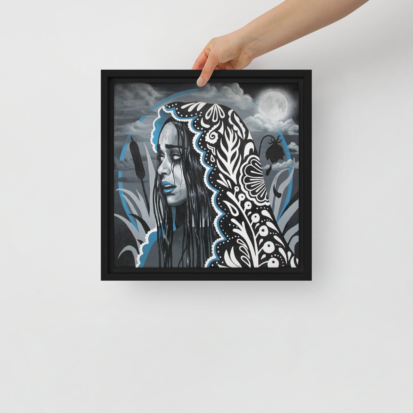 La Llorona by Jessica Gonzales | Framed canvas